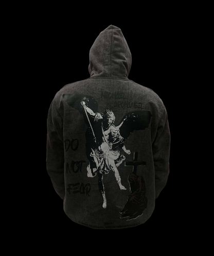 DO NOT FEAR-ACID WASHED HOODIE